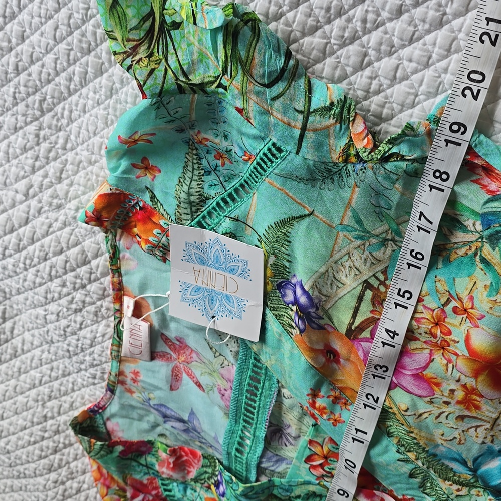 Cienna Viscose Fern Dress